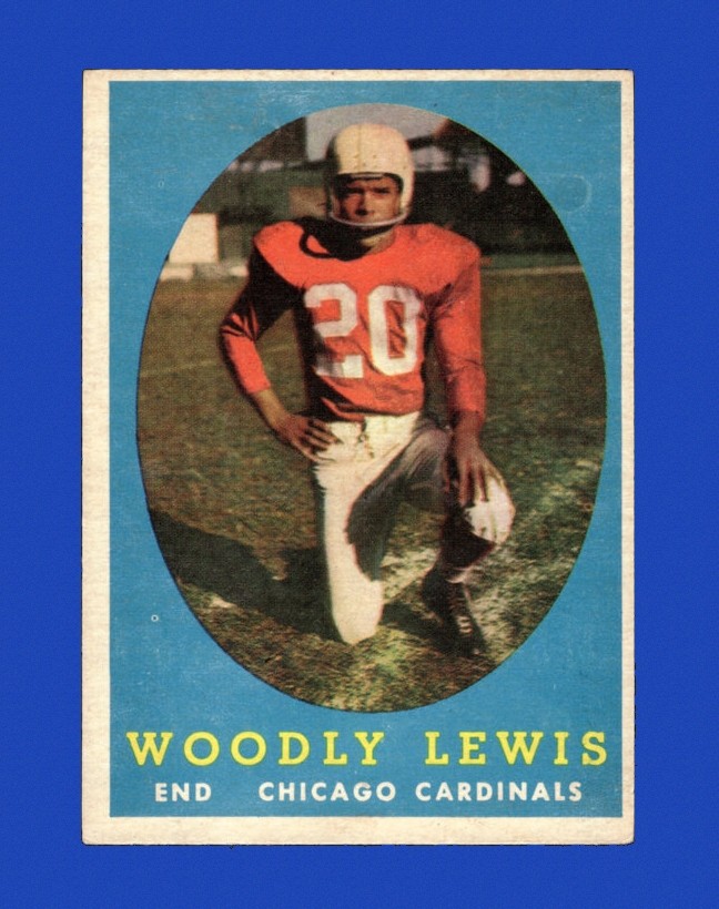 1958 Topps Set-Break # 82 Woodley Lewis EX-EXMINT *GMCARDS*