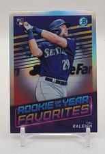 2022 Bowman - Rookie of the Year Favorites Cal Raleigh #ROYF-7 (RC)
