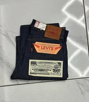 Levi's Vintage Clothing LVC 1937 501 XX W31 L32 Big E Selvedge Jeans RAW DENIM