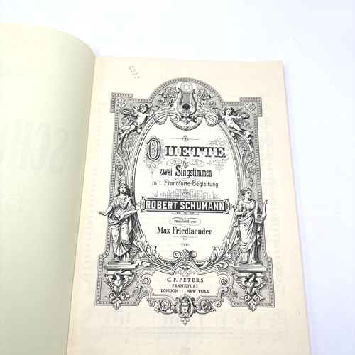 Schumann Duette Max Friedlaender Edition Peters Nr. 2392 Klavier Zwei Singstimmen - Bild 8 von 19