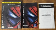 Spider-Man (Nintendo GameCube, 2002) Players Choice With Manual Tested