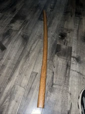 Vintage Bokken Red Oak Sword Wooden Samurai Martial Kenjutsu 40”