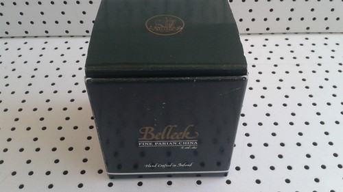 Belleek Pottery ~ Trébol Dulce Plato 2130 ~ Caja de baratijas Nadine 1990 - Imagen 4 de 6