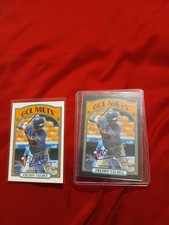 MLB METS FREDDY VALDEZ /50 Heritage Minor League Edition Real One & BASE AUTO 