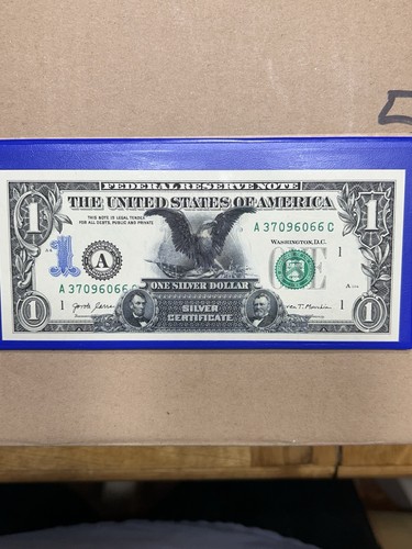 Box (50) Black Eagle Commemorative $1 One Dollar US Bank Note - Picture 4 of 5