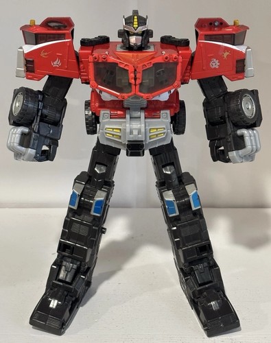 Transformers Cybertron Primus Leader Galaxy Force Optimus Prime 2005 incompleto - Foto 5 di 10