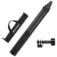 36cm to 3m 9.8ft 118inch Carbon Fiber Selfie Stick for insta360 x5 Insta 360 ...