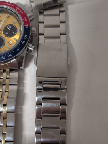 Men's *UNBRANDED* Quartz Analog Watch Chronograph Two Bracelets Stainless Steel - Picture 4 of 12