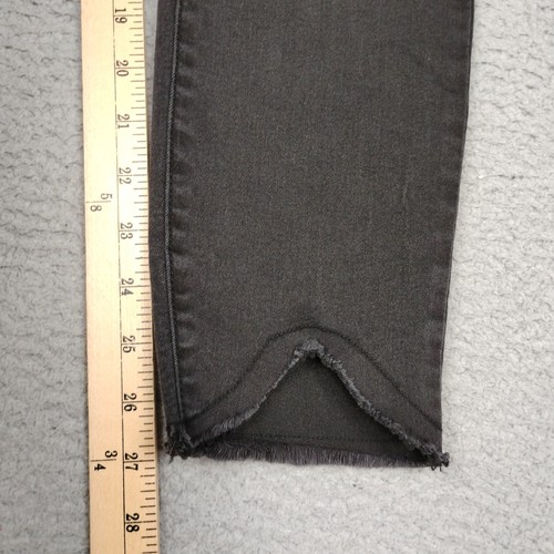 KUT From The Kloth Jeans Women 4 Ankle Skinny Raw Hem Mid Rise Stretch Denim NEW - Picture 13 of 14