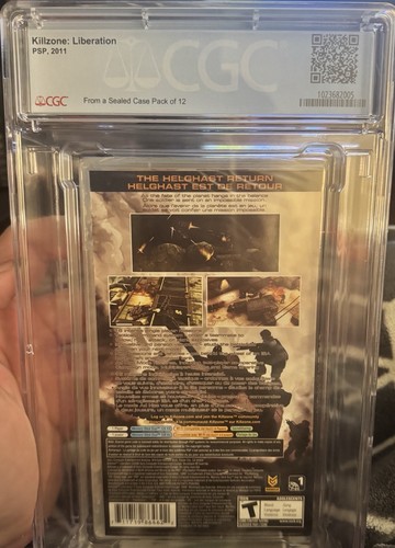CGC 9.8 A++ - Killzone: Liberation T (Sony PSP 2006) FACTORY SEALED! - Picture 2 of 3