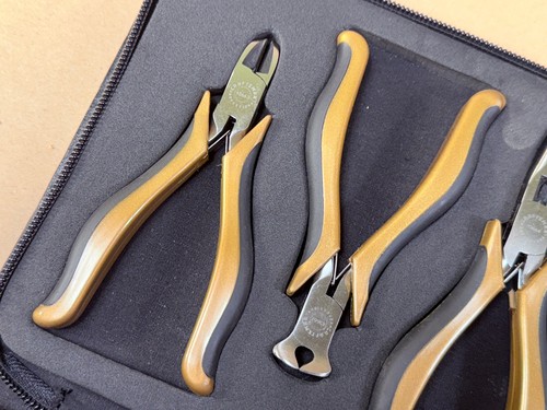 NICE Craftsman Professional 4pc Mini Precision Pliers Set 45675 Nipper Cutter - Picture 9 of 15
