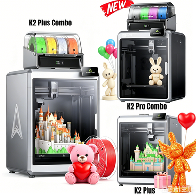 Creality K2 Pro Combo/K2 Plus/K2 Plus Combo/K2 SE Combo Multicolor