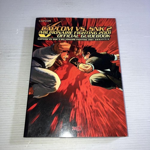 Capcom Vs.Snk 2 Millionaire Fighting 2001 Official Guidebook