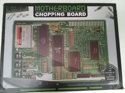 Motherboard Chopping Board Scratch Proof Toughened Glass Rubber Feet - NEW - Picture 6 of 6