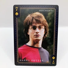Harry Potter × Tully's Coffee Hogwarts Collaboration Playing Card 7 Spade Japan
