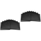  2pcs1 Beutel15pcs120x120mmPVCPCKühler LüfterStaubfilter Staubdichtes