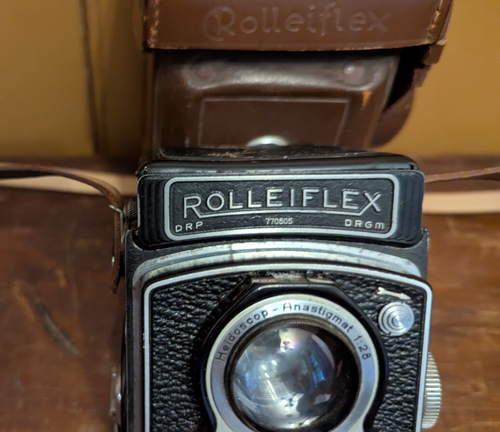 Rolleiflex Automat Model 2 TLR Camera Germany 1939 | Ser. 770505 ORIGINAL BOX! - Picture 11 of 24