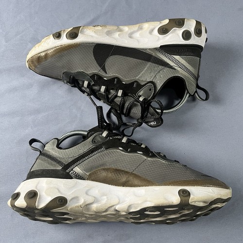 Nike React Element 87 Herren Größe 7 Grau Sportschuhe Fitnessschuhe AQ1090-001 - Bild 2 von 6