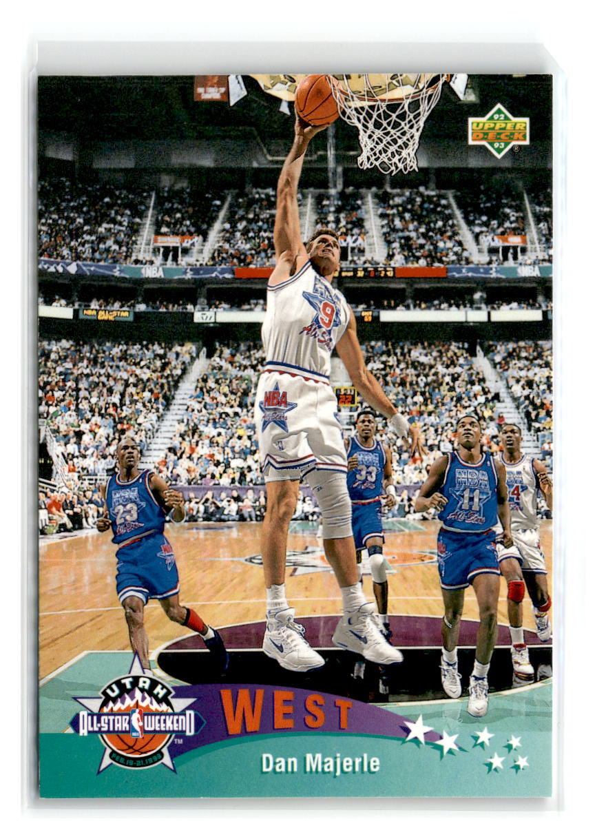 1992-Upper Deck -#442-Dan Majerle  AS-Phoenix Suns