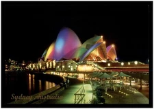 Postcard RPPC - Sydney Opera House, Sydney, N.S.W.