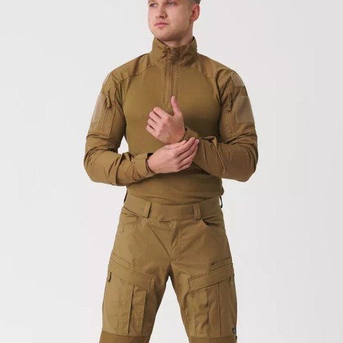 Combat Shirt HELIKON TEX MCDU NYCO Maglia Tattica Militare COYOTE - MULTICAM - Imagen 4 de 11