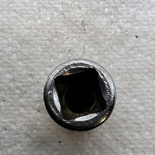 Snap-on 3/8" Drive 12-Point 7/16" F141 Shallow Socket Previous Owner Markings - Picture 6 of 8