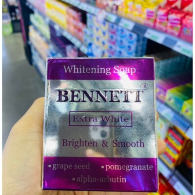 6x Bennett Extra White Soap Skin looks brighter clearly