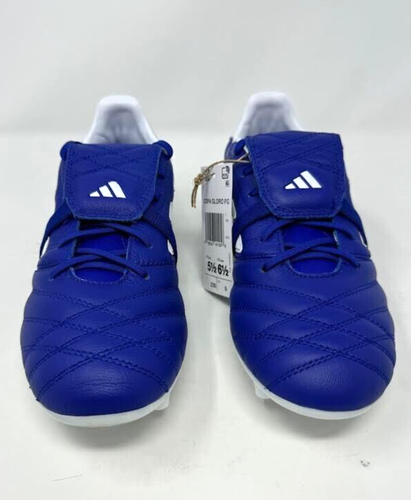ADIDAS ' COPA GLORO FG ' UNISEX FIRM GROUND SOCCER CLEATS ' BL/WHT ' M5.5/ W6.5 - Picture 3 of 6