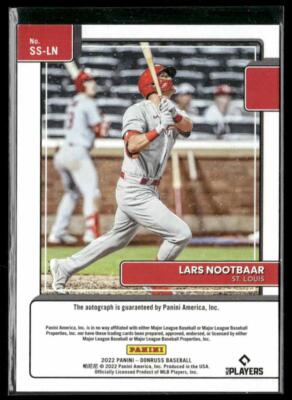 ラーズ・ヌートバー　2022 paniniサインカード　No.RA-LN ラーズ・ヌートバー 2022 Panini サインカード No.RRS-LN