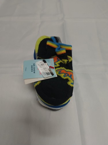 Cat & Jack Boys Multi colored Dino No Show Socks 7 pairs - Picture 3 of 3