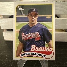 2023 Topps Archives Double Header 1989 Insert #89DH-24 Greg Maddux / John Smoltz