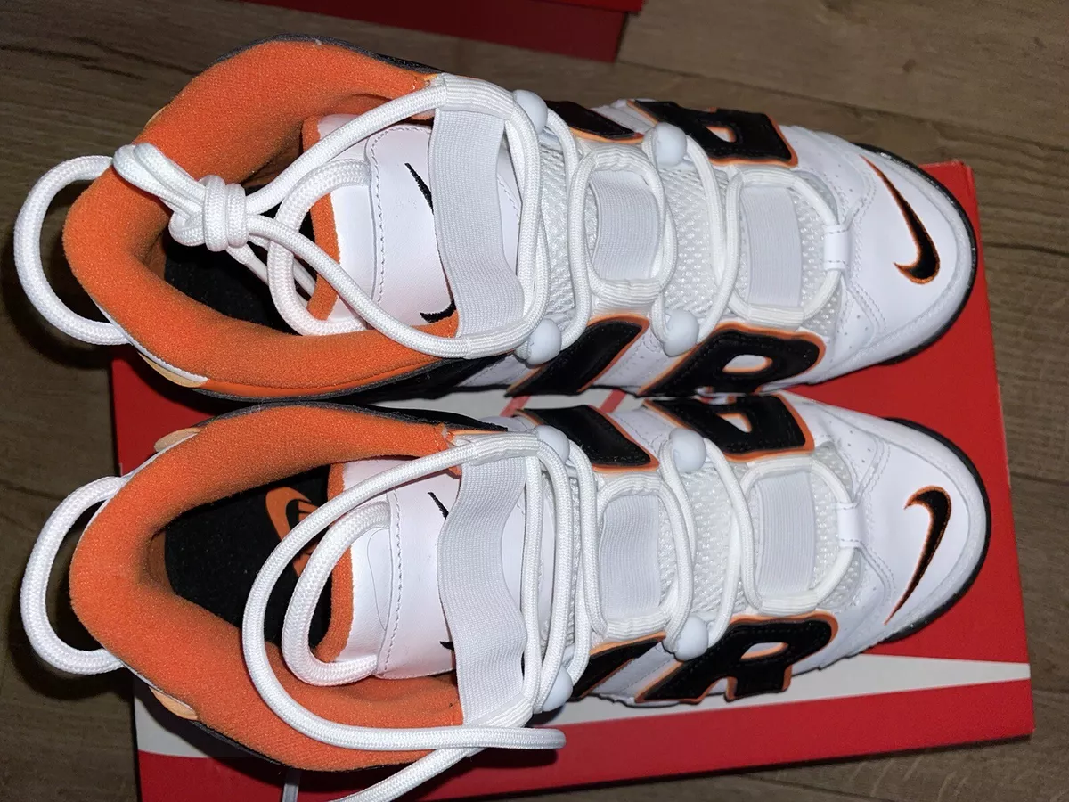 Air more uptempo 2025 96 white and black
