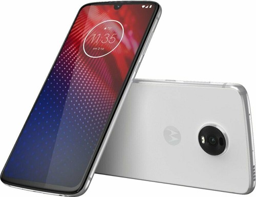 Nuevo Motorola Moto Z4 XT1980-4 Blanco Escarcha 128 GB Verizon T-Mobile AT&T Desbloqueado - Imagen 2 de 5