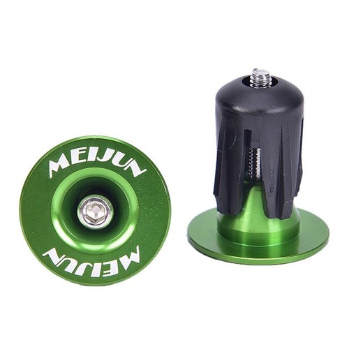 2x Bike Bar End Plugs Handlebar Caps Bicycle Grips Cover MTB Mountain Road Grips - Picture 12 of 25