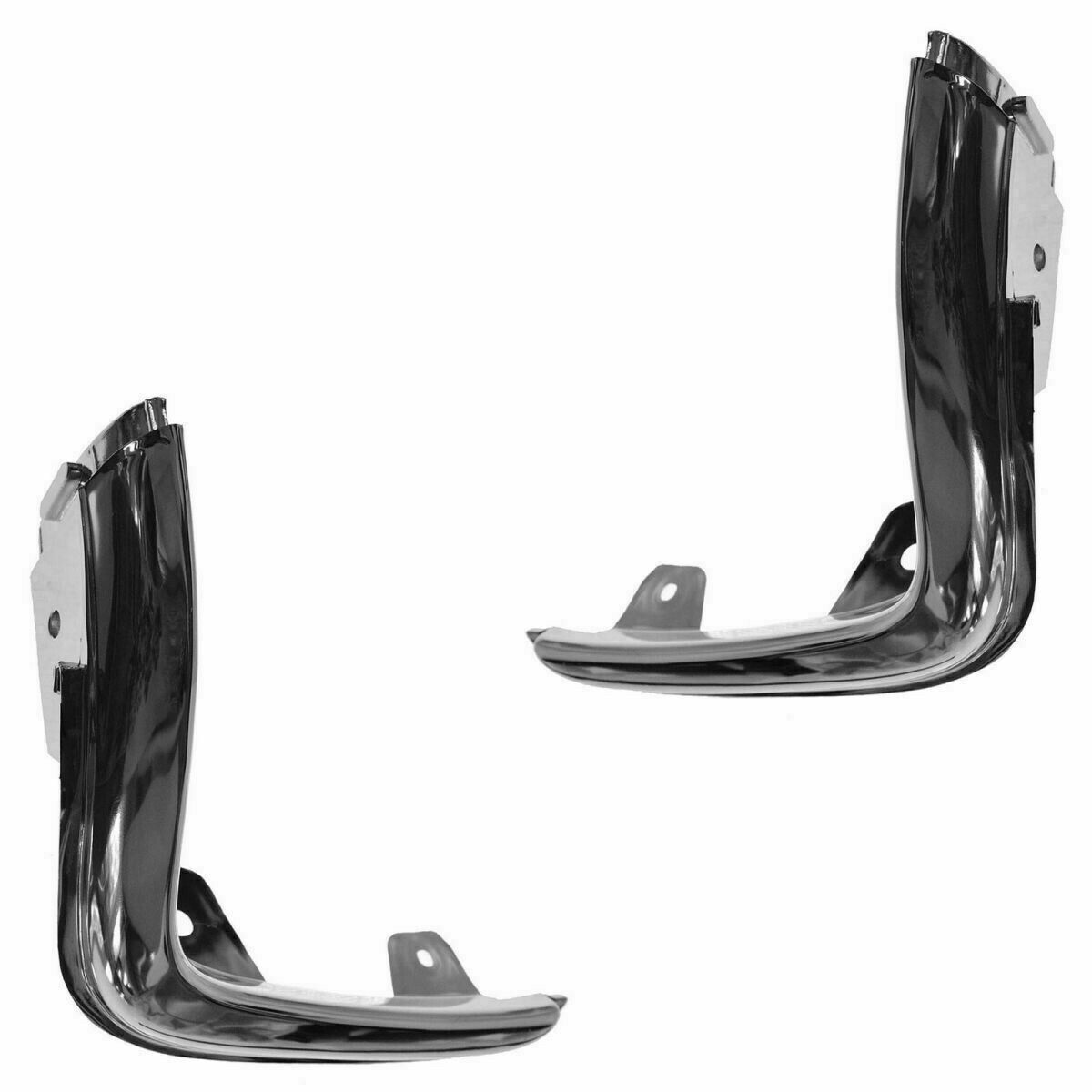 Chrome Side Corner Parking Light Trim Pair Set For 1993 1997 Ford chrome-side-corner-parking-light-trim-pair-set-for-1993-1997-ford