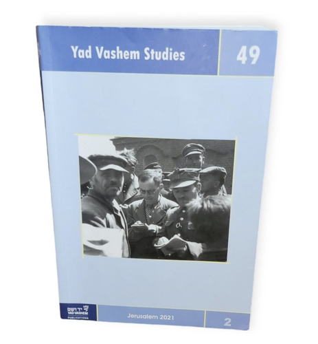 Yad Vashem Studien Band 49 (2) Jerusalem 2021 Buch - Bild 6 von 7