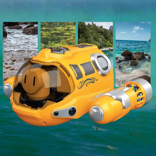 2.4GHz RC Boat Waterproof RC Spray Gasboat Swimming Pool Toy for Boys and Girls - Picture 3 of 21