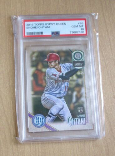 2018 Topps Gypsy Queen Shohei Ohtani Rookie card RC #89 PSA 10 GEM MINT