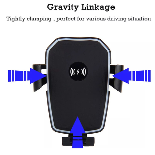 Cargador Rapido Inalambrico para Auto Coche Carga de Carro Soporte Telefono 2in1 - 第 10/12 張圖片