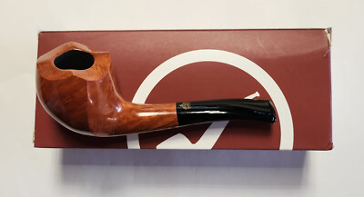 POUL WINSLOW Crown 300 Smooth Bent Dublin, Handmade in Denmark, filterlos, NEU