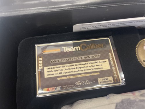 Kyle Petty 2003 1/24 Team Caliber Georgia-Pacific Kyle Petty Charity Ride - Picture 5 of 11