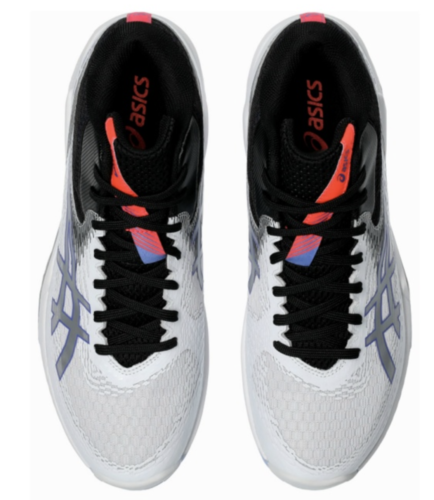 Zapatos de voleibol ASICS V-SWIFT FF MT 4 blanco/plata pura 1053A064 100 NUEV... - Imagen 3 de 8