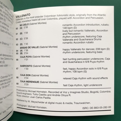Authentic South America 9 COLOMBIA Folk World Latin Library Soundtrack CD Zumba - Picture 9 of 11