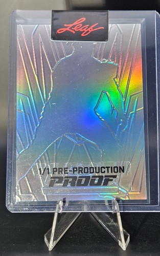 🔥 2024 Leaf Metal ALBERT PUJOLS #1/1 Pre-Prod Proof - Saint Louis STL Cardinals - Picture 2 of 2
