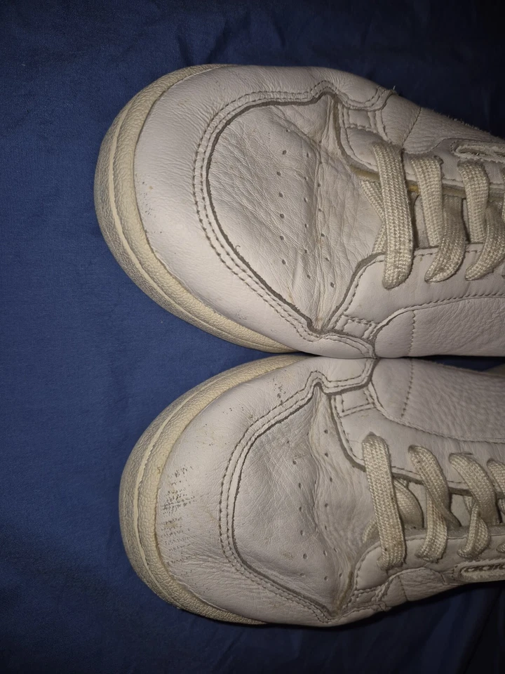 Adidas Continental 80 Zapatillas Con Cordones Para Hombre Blancas Zapatos Informales Talla 9.5 Usadas Foto 3 de 4