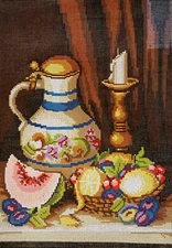 Needlepoint Tapestry Painted Canvas Gobelin 11126 - Lifestyle. 16"x24"