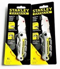 2 STANLEY FATMAX  FOLDING RETRACTABLE UTILITY KNIFE KNIVES RAZOR BLADE FMHT10283