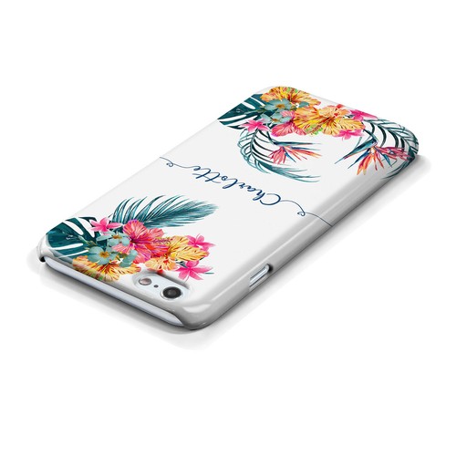 Personalised Floral Botanical Phone Case for Apple iPhone Models - 第 49/71 張圖片
