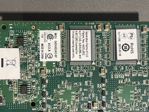 Matrox MGI Model: G45X4QUAD-BF PCI 128MB Multi-Monitor Video Graphics Card - Picture 3 of 5