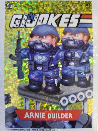 Magic Marker Mark Pingitore G.I.Jokes Series 1-3 FOILS *Pick Your Card* GPK - Picture 3 of 74